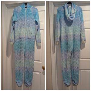 More‎ than magic size XL Blue Purple Ombre Scale Pajamas